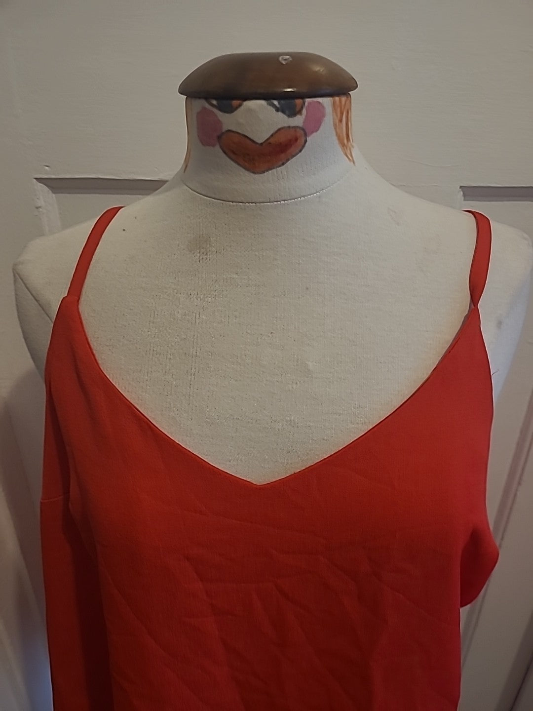 Ladies George Size 16 Pink Lined Sleeveless Cami Tshirt