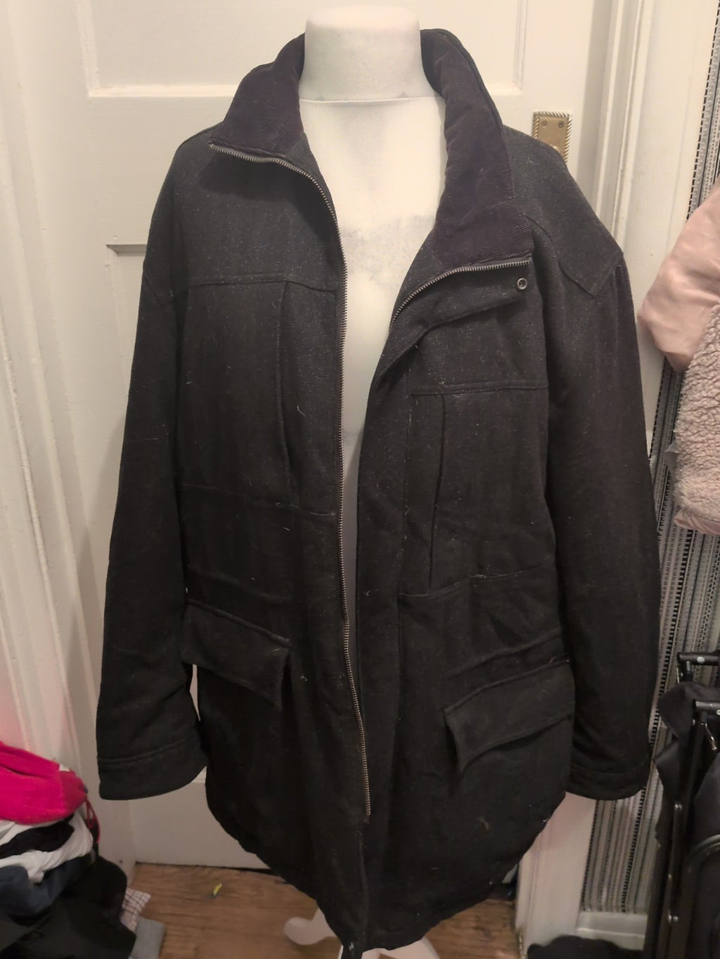 Marks And Spencer Large Weather Tec Granite Coat