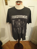 Mens Transformers Size Small Grey Short Sleeved Tshirt