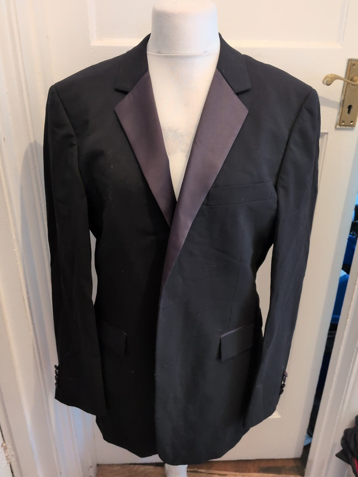 Moss Bro Evening Wear Black Large Blazer
