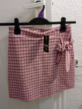 Ladies Brand New Quiz Pink Wrap Skirt Size 10