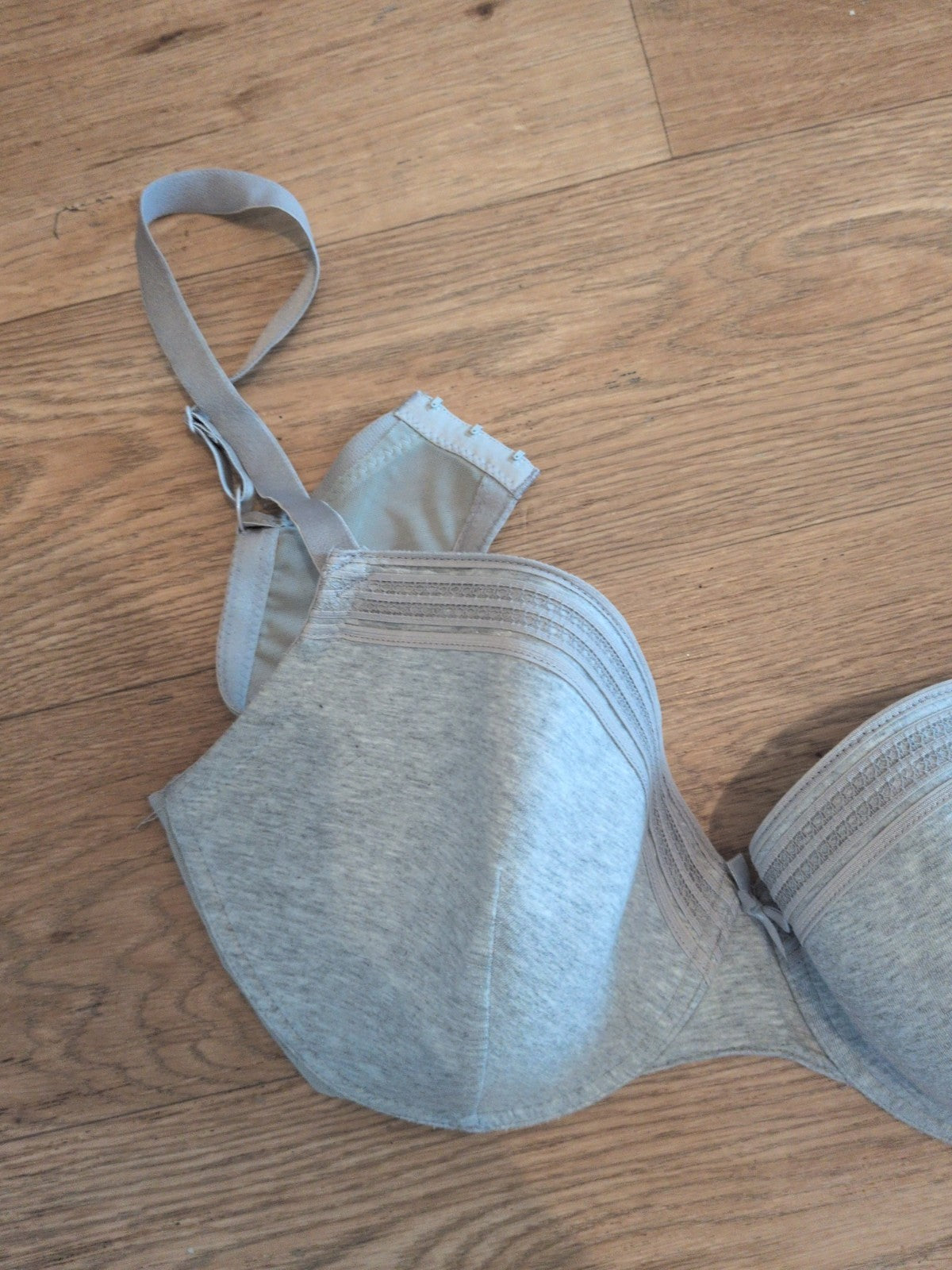 Yours 42C Grey Padded Wired Bra