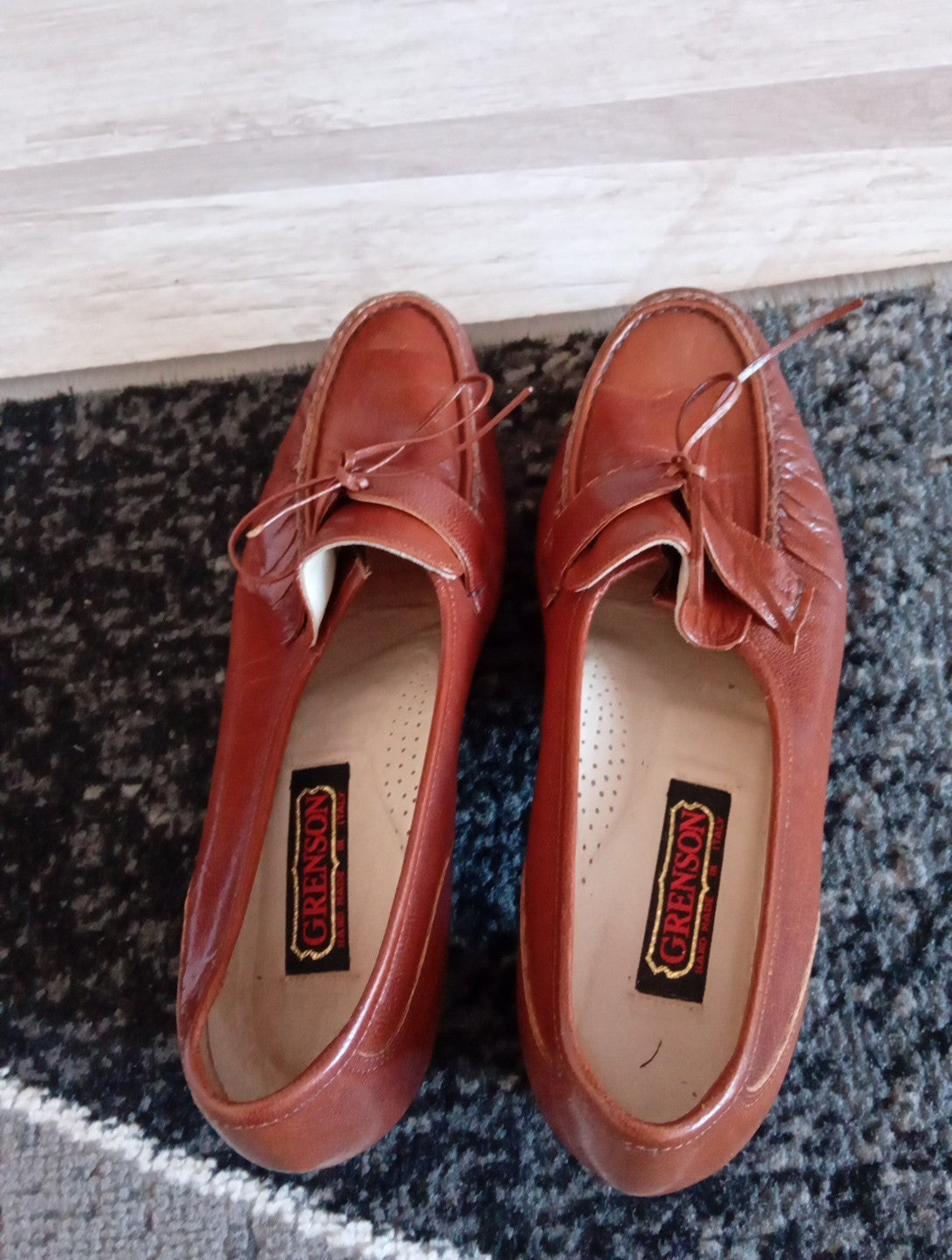 Ladies Grenson Brown Shoes  Size 6.5 Free Delivery