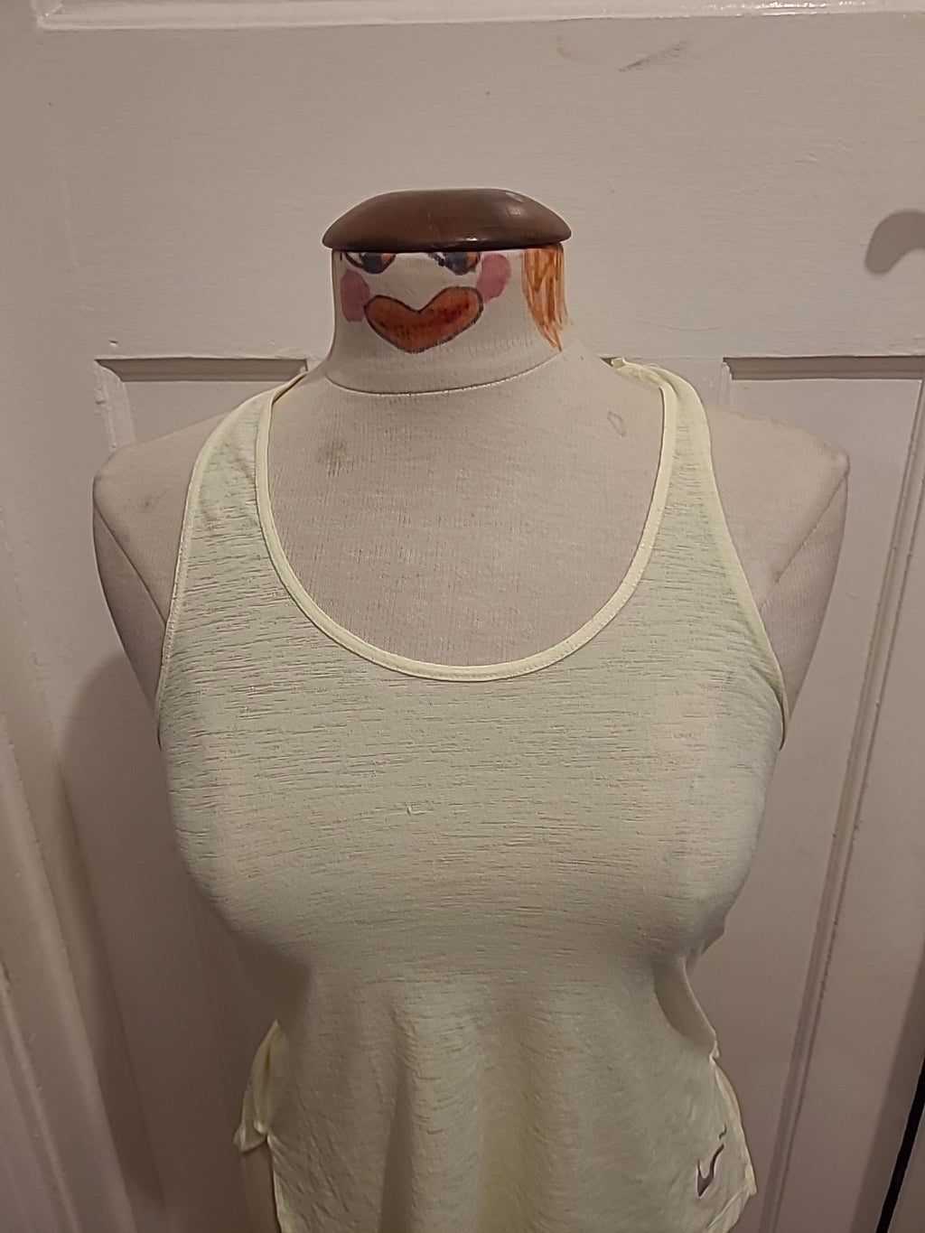 Ladies Nike Size XS Lime Racer Back Tank Vest Top