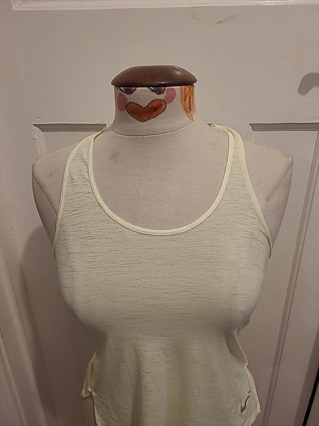 Ladies Nike Size XS Lime Racer Back Tank Vest Top