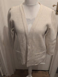 Ladies Size XL Beige Heavy Cardigan