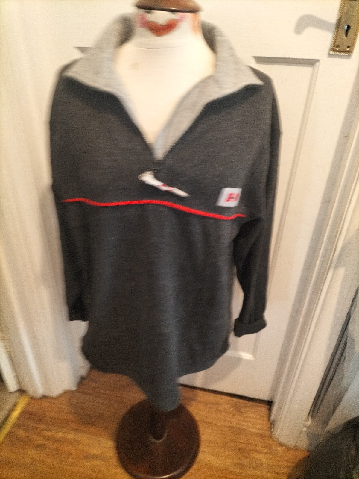 Ladies Winter Wonderland Size Medium Grey Pullover Jumper Austria