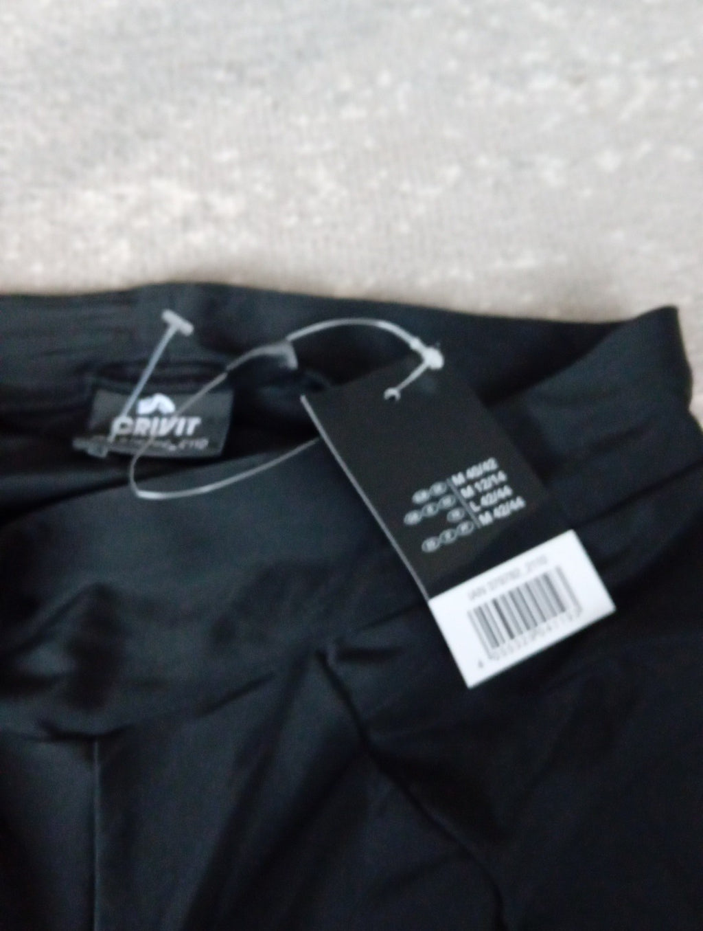 Ladies Brand New Crivit Cycling Shorts Size Med 12/14 Black