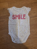 Pep&Co 3-6 Months Multicoloured "Smile" Babygrow