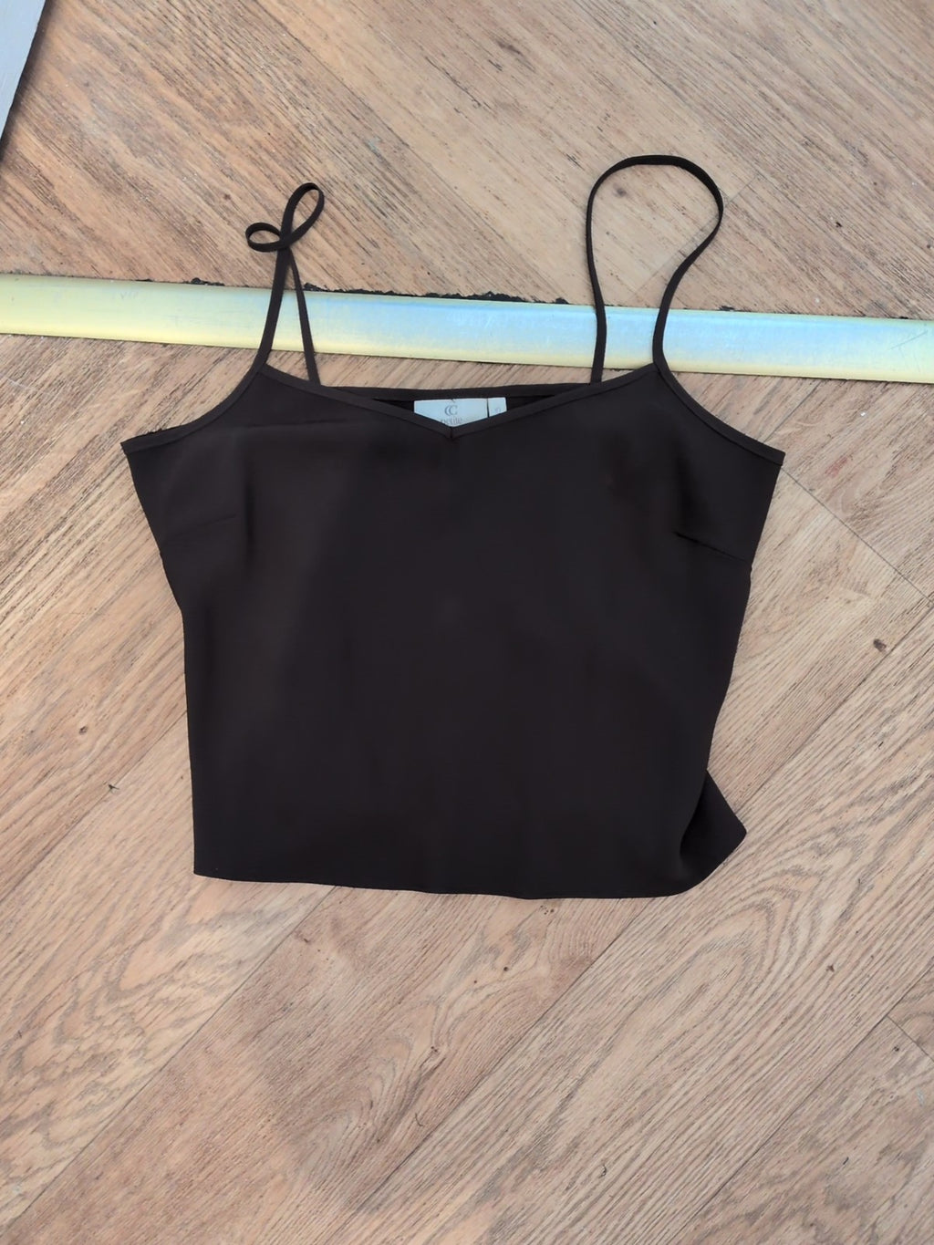 CC 10 Petite Brown Sleeveless Cami