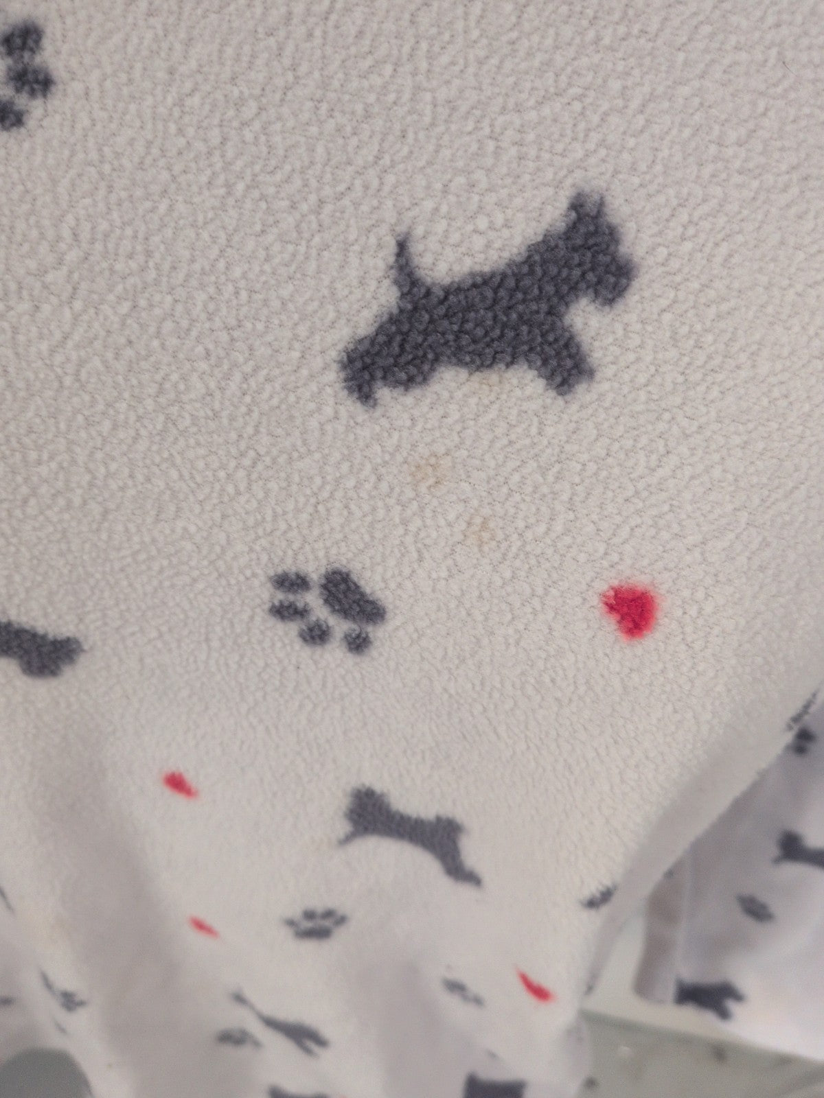Beloved XL Dog Pattern Long Sleeve Pyjama Top(Small Mark On Front)