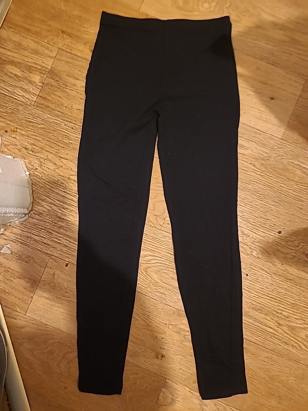 Ladies Primark Size 8 Black Leggings