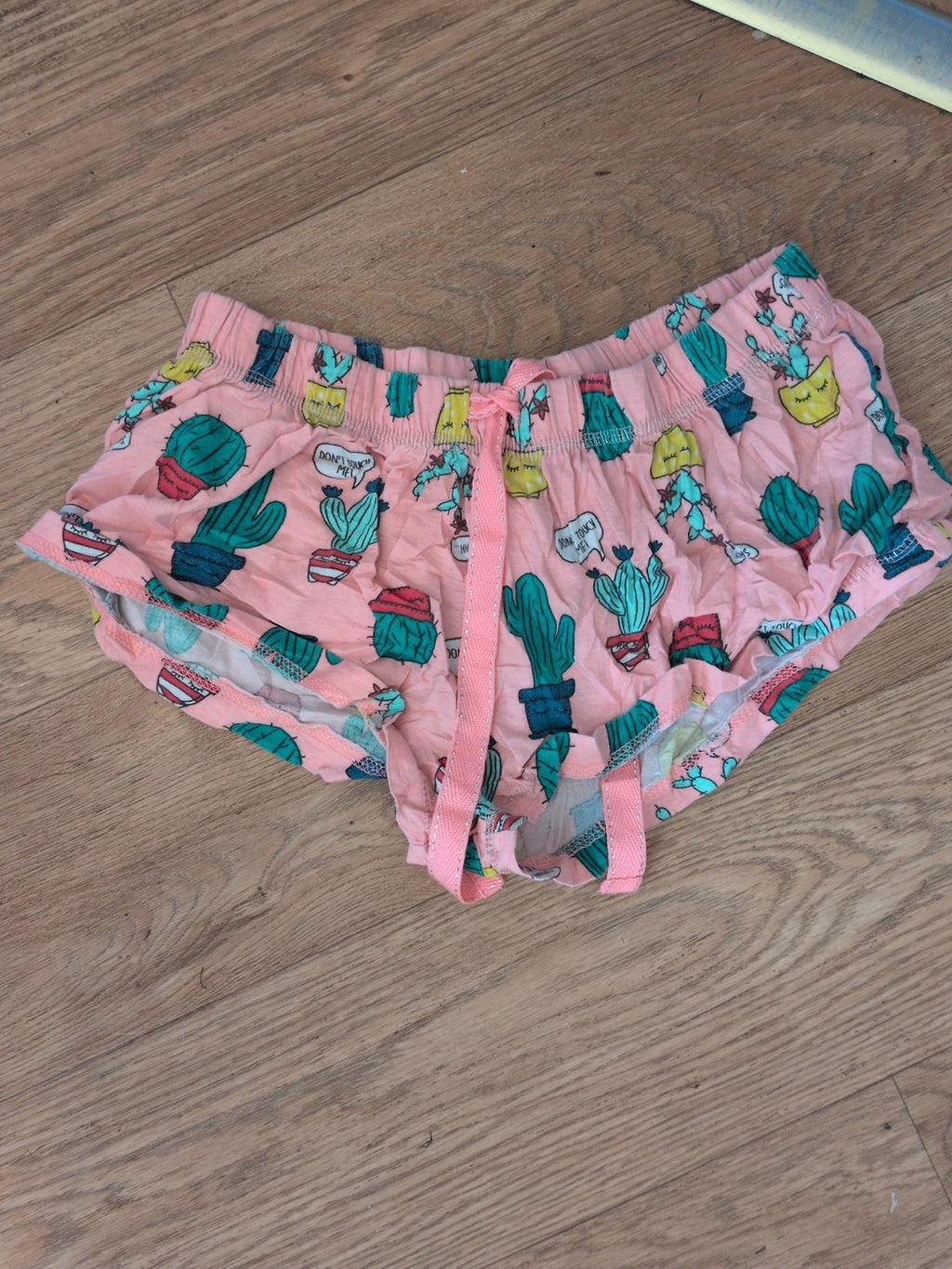 Primark 6-8 Pink Print Sleep Shorts