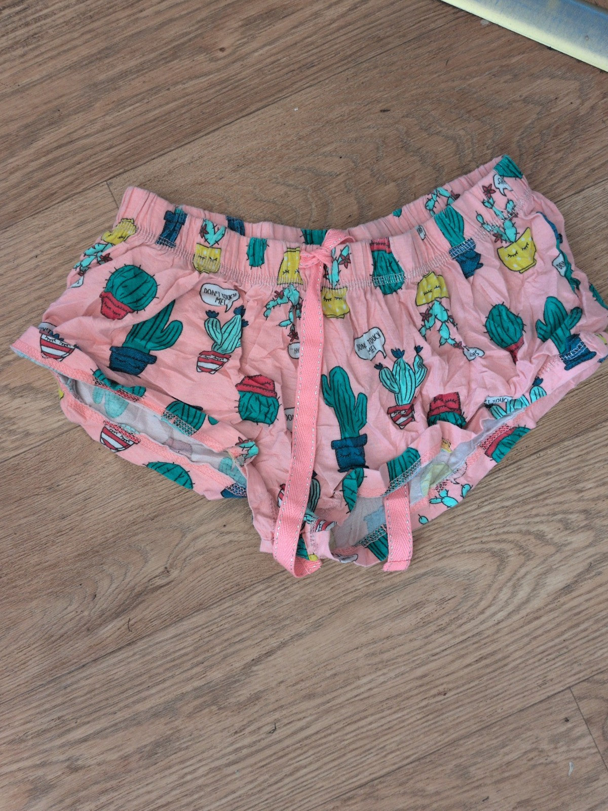 Primark 6-8 Pink Print Sleep Shorts