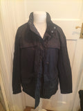 Red Herring Large Black Full Zip Jacket
