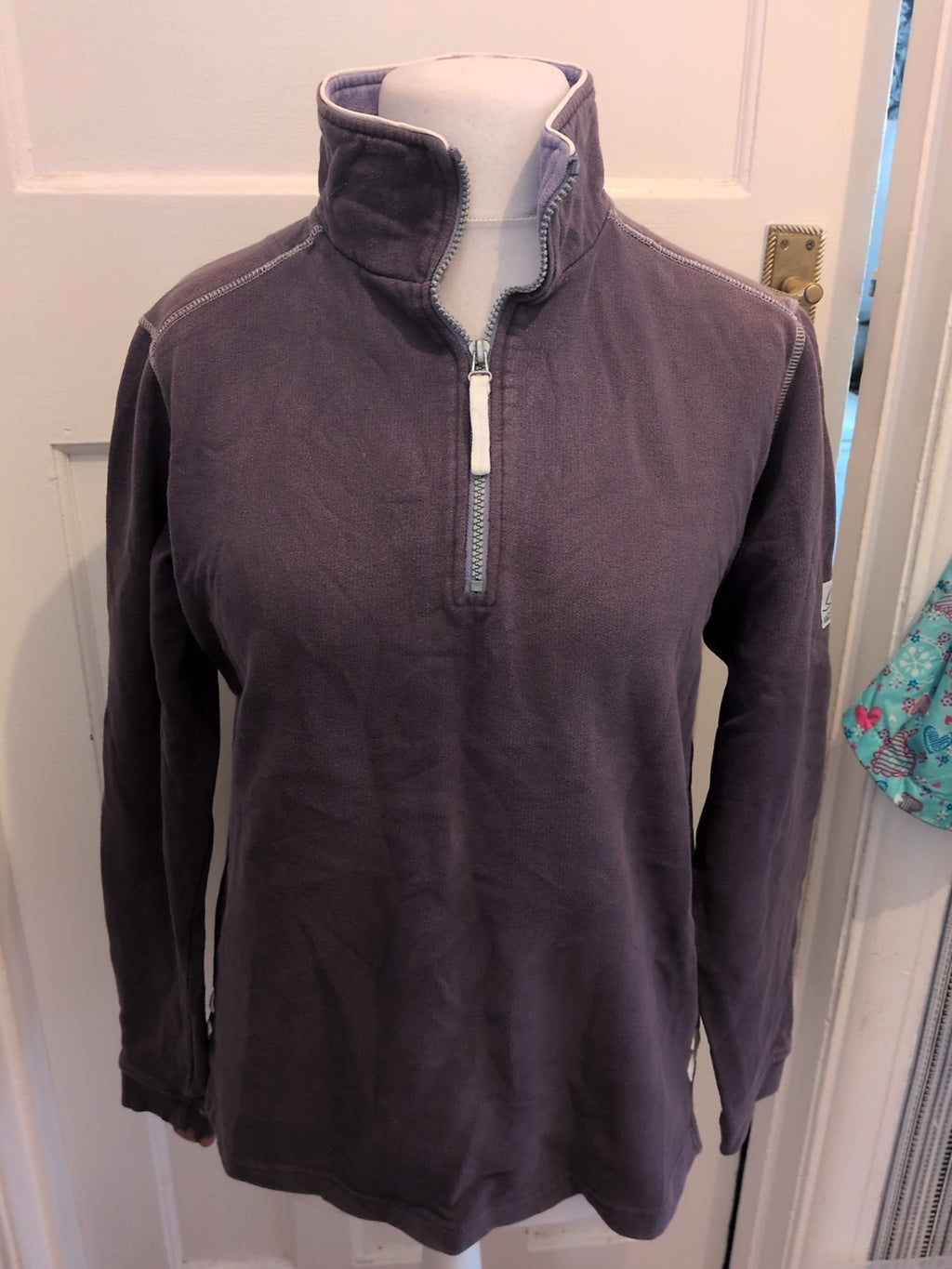 Lazyjacks Small Pale Purple Collared Jumper