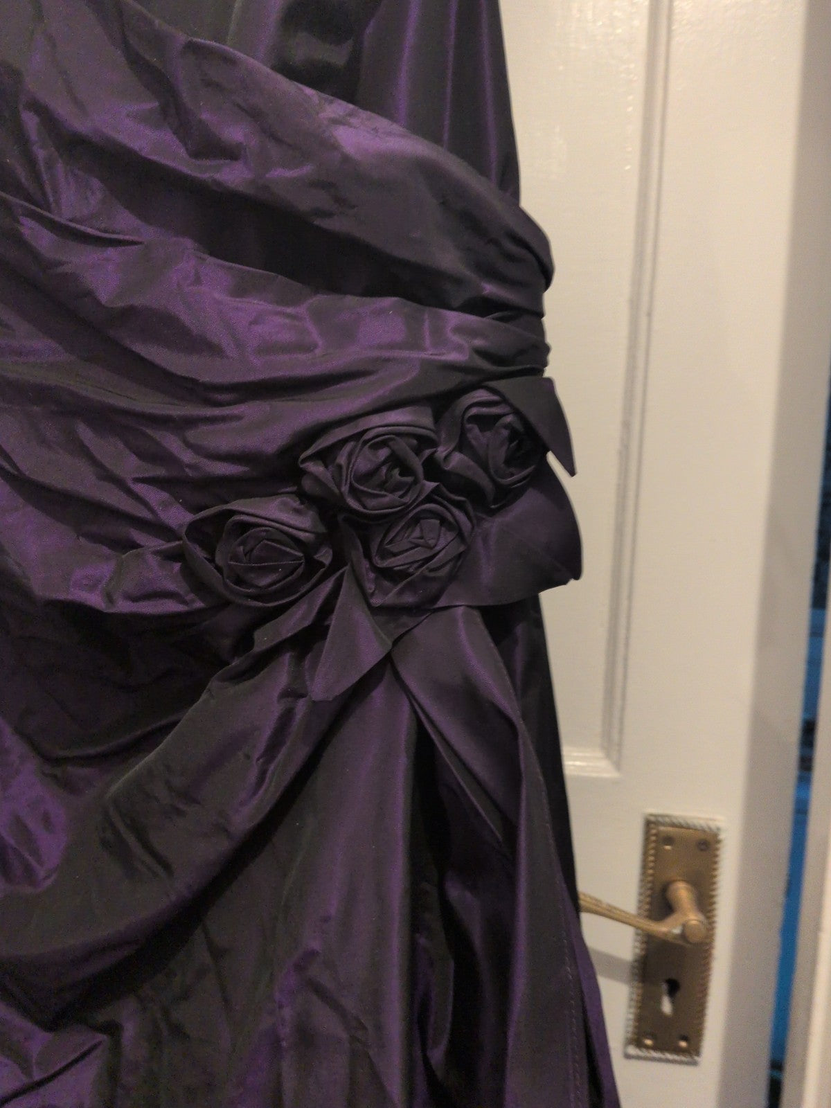 Debut 18 Deep Purple Sleeveless Strapless Long Length Dress