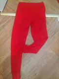 Speedway Size 1 Red Leggings