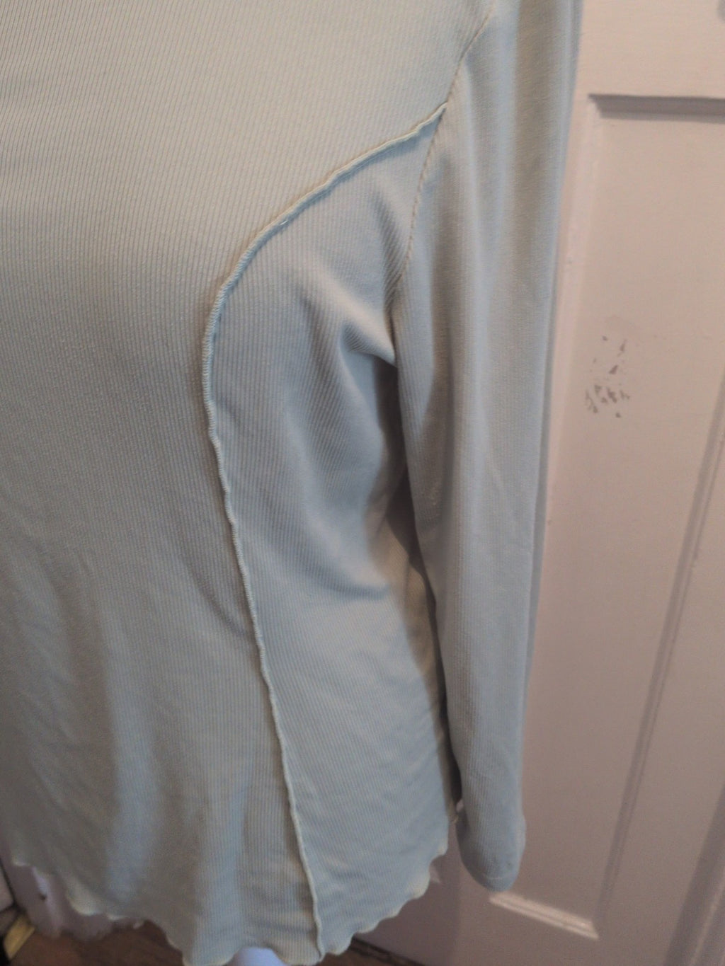 Ladies Cider Size XL Lime Green Long Sleeve Blouse