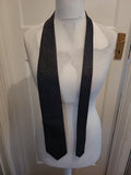 Marks And Spencer Black/Silver Tie