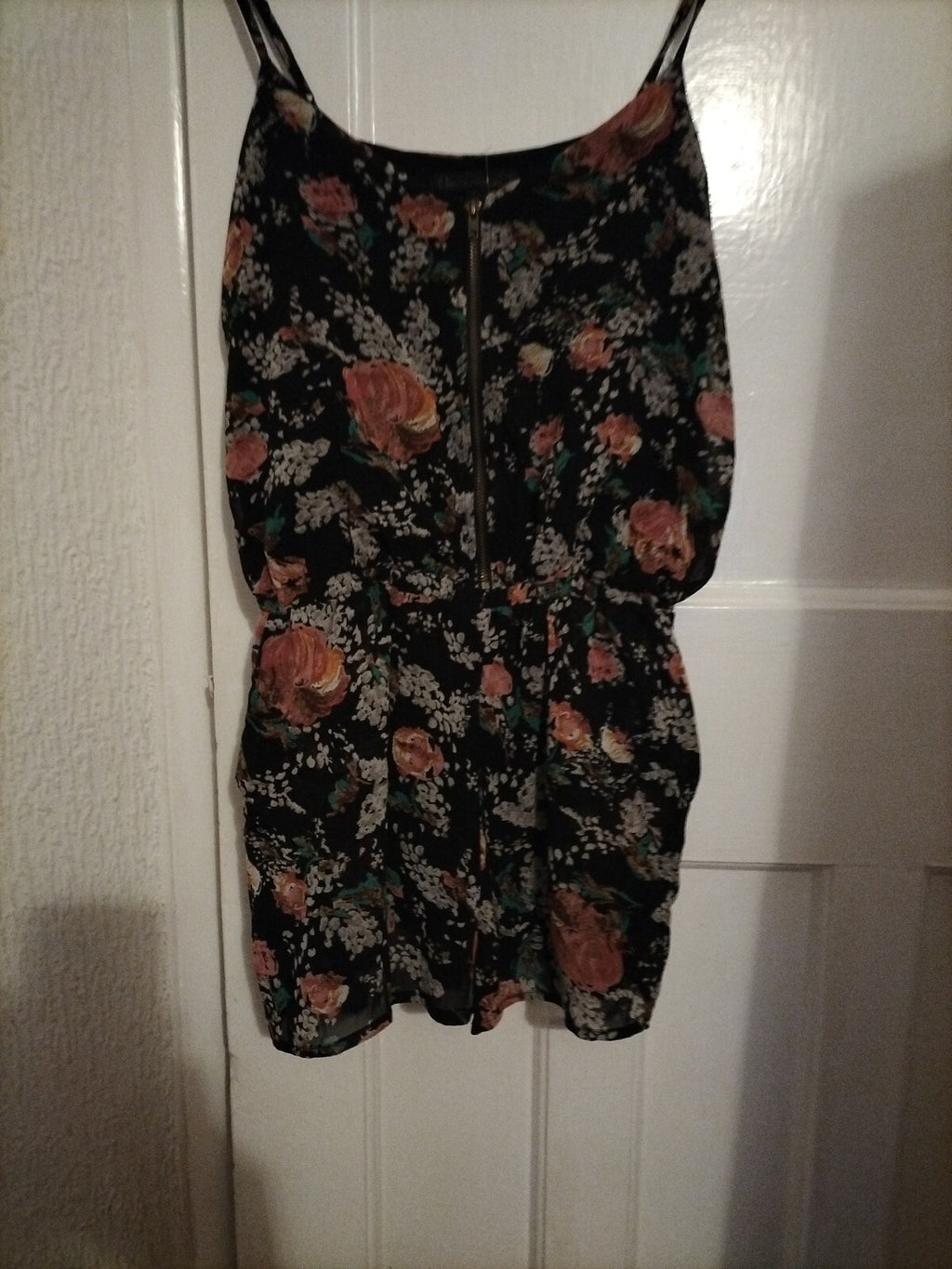 Ladies Lucca Couture Size Small Floral Playsuit