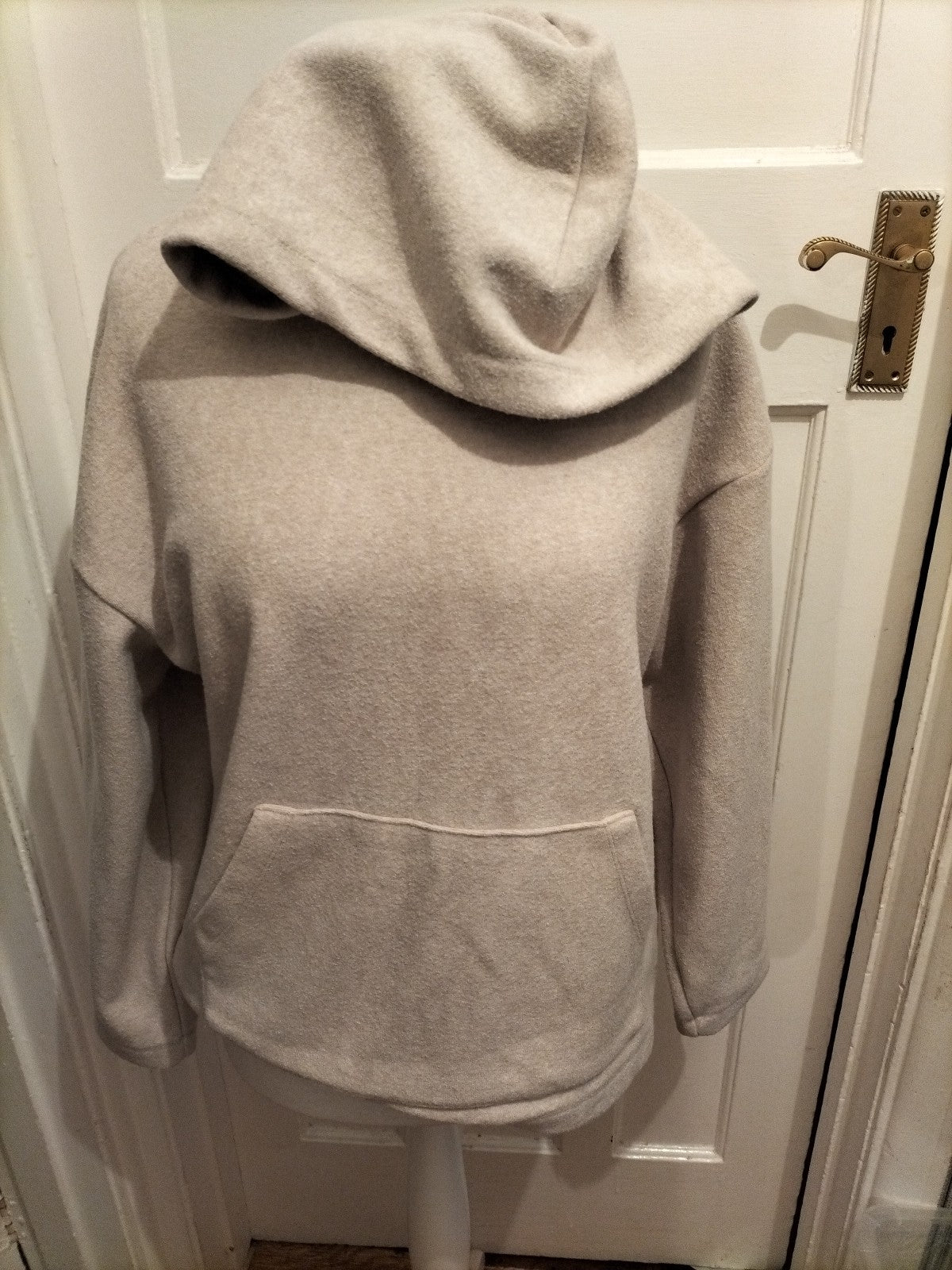 Nutmeg 14 Beige Heavy Pullover Hoodie