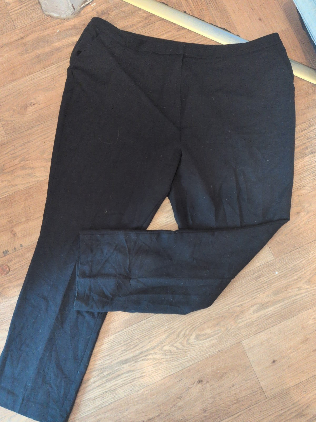 Ladies Papaya Size 20 Black Smart Trousers