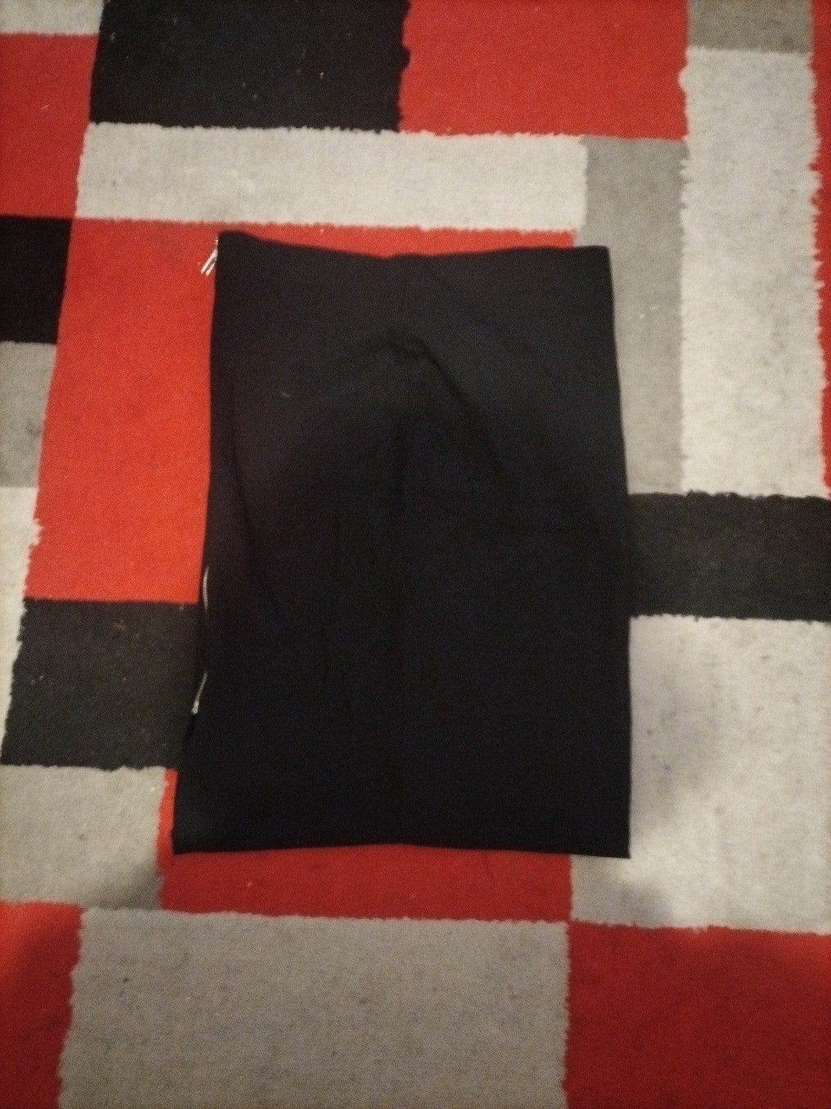 Ladies Primark Size 14 Black Side Zip Pencil Skirt