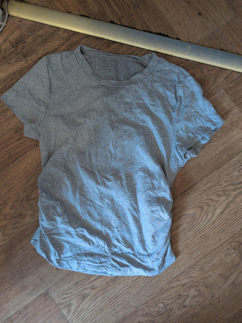 Small Grey T-shirt Ladies Short Sleeve