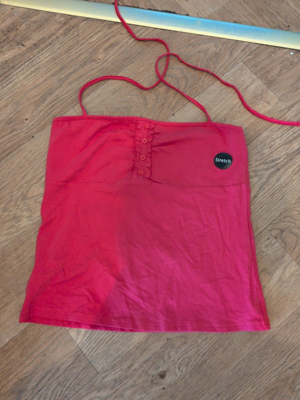 Brand New Papaya 16 Pink Stretch Halter neck Sleeveless Blouse Top