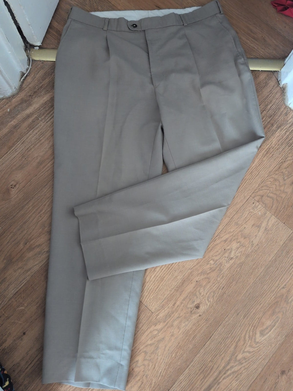 Burton 38" Flax Colour Smart Trousers