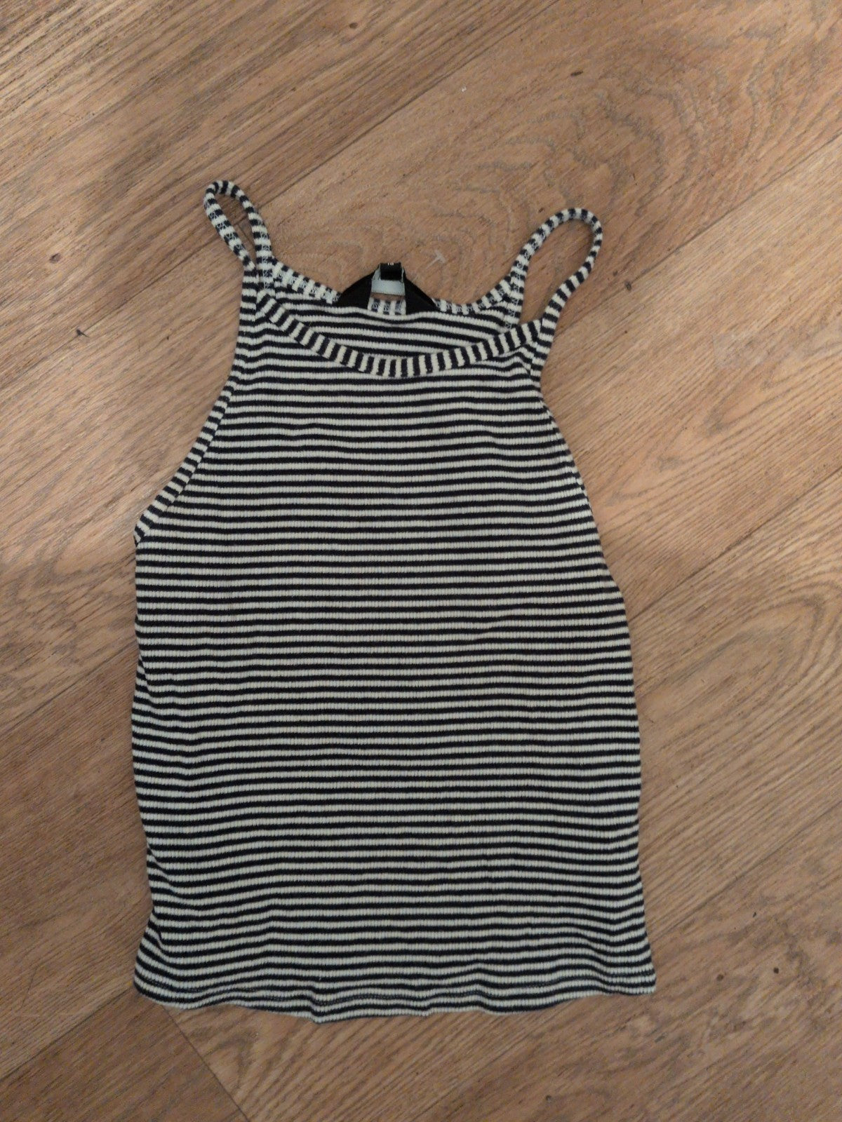 New Look 10 Stripe Sleeveless T-shirt