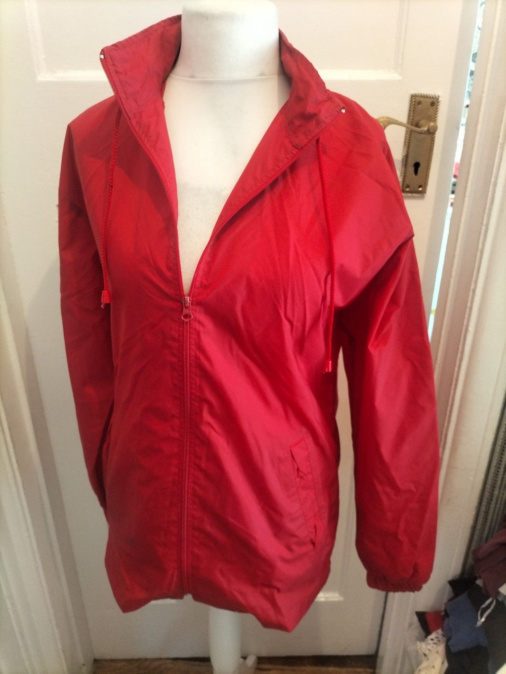 Fruit Of The Loom Small Red Rain Mac Full Zip
