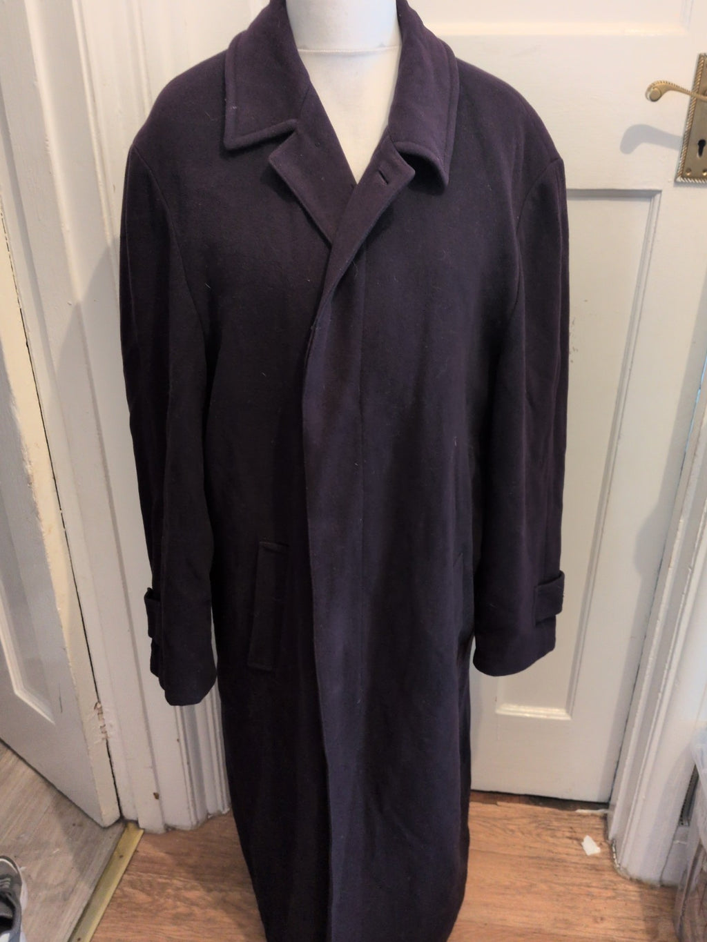 Zpo Warmia Size 102 Wool And Cashmere Navy Jacket