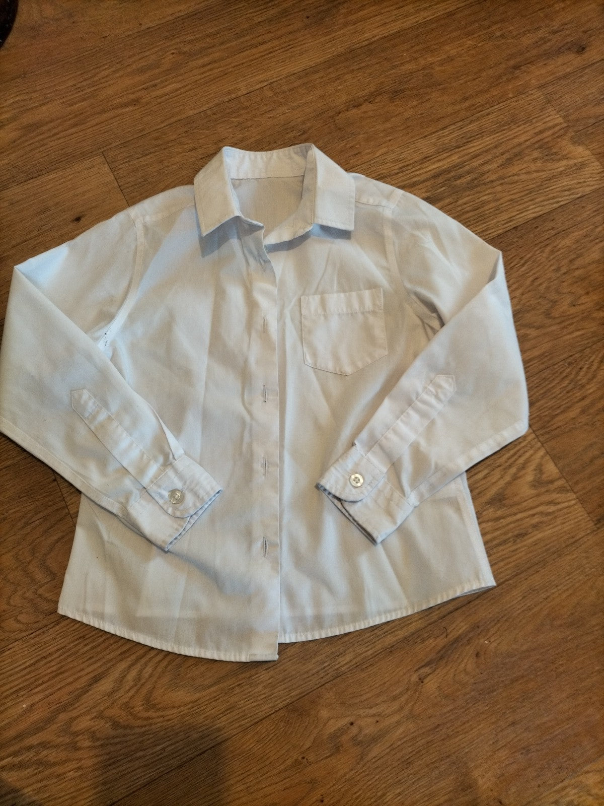 Boys Tu Age 6 Years White Long Sleeved Shirt