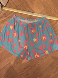 Ladies Size 4XL Blue And Purple Elasticated Sleep Shorts