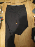 Mens Oscar Jacobson Size 42/33 Black Trousers