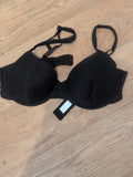 38b Black Padded Wired Bra
