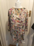 Ladies Bitte Kai Rand Size XS Multicoloured 3/4 Sleeved Dress/Blouse