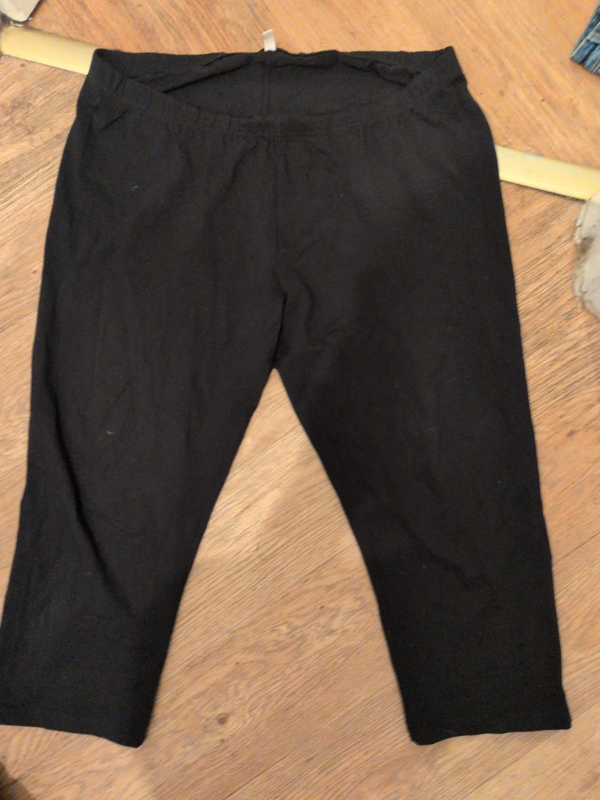 Sheego 24 Black Crop Leggings