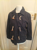Mens Chaps Size M Clasp Navy Jacket