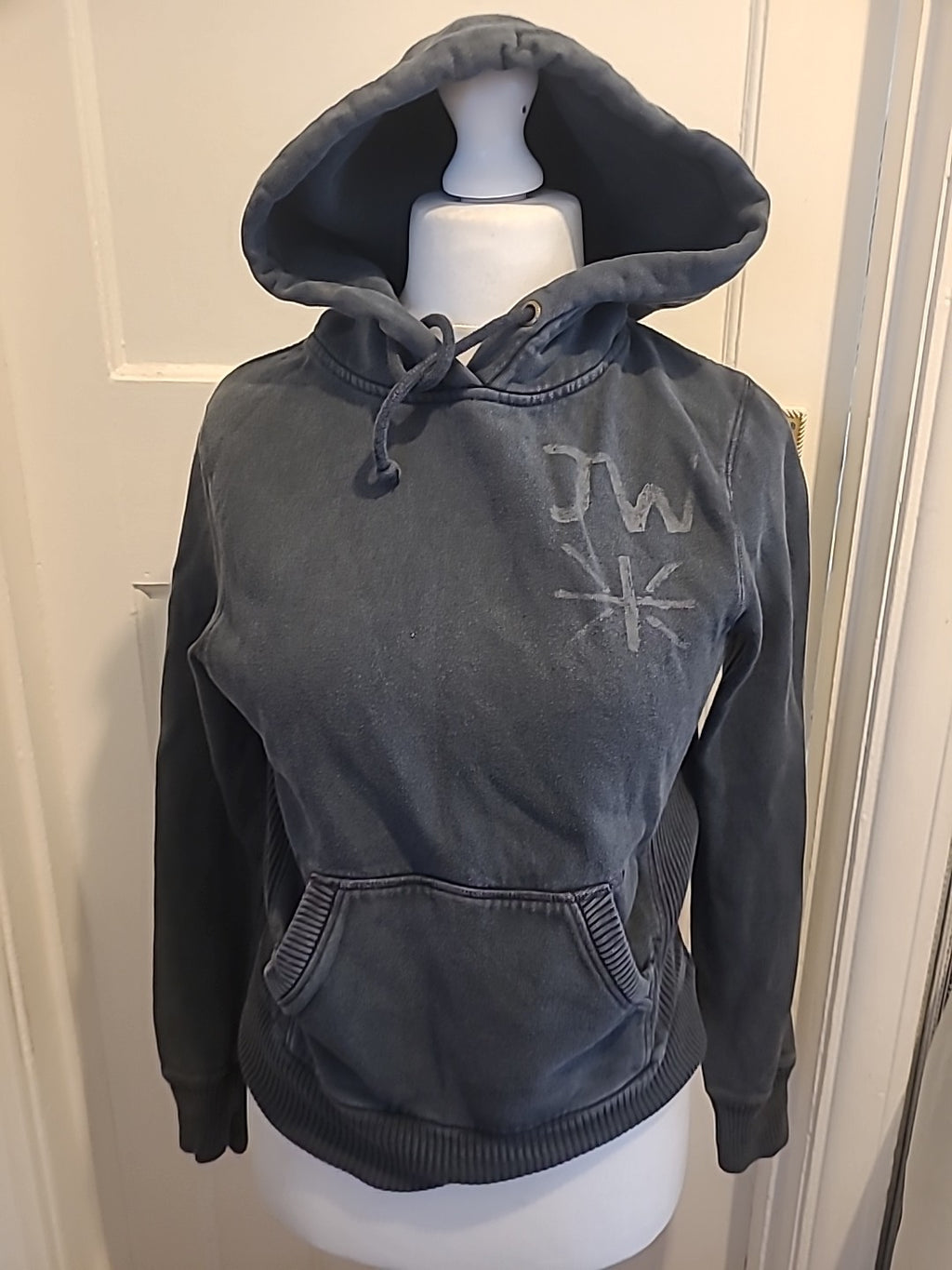 Ladies Jack Wills Size 8 Navy Hoodie