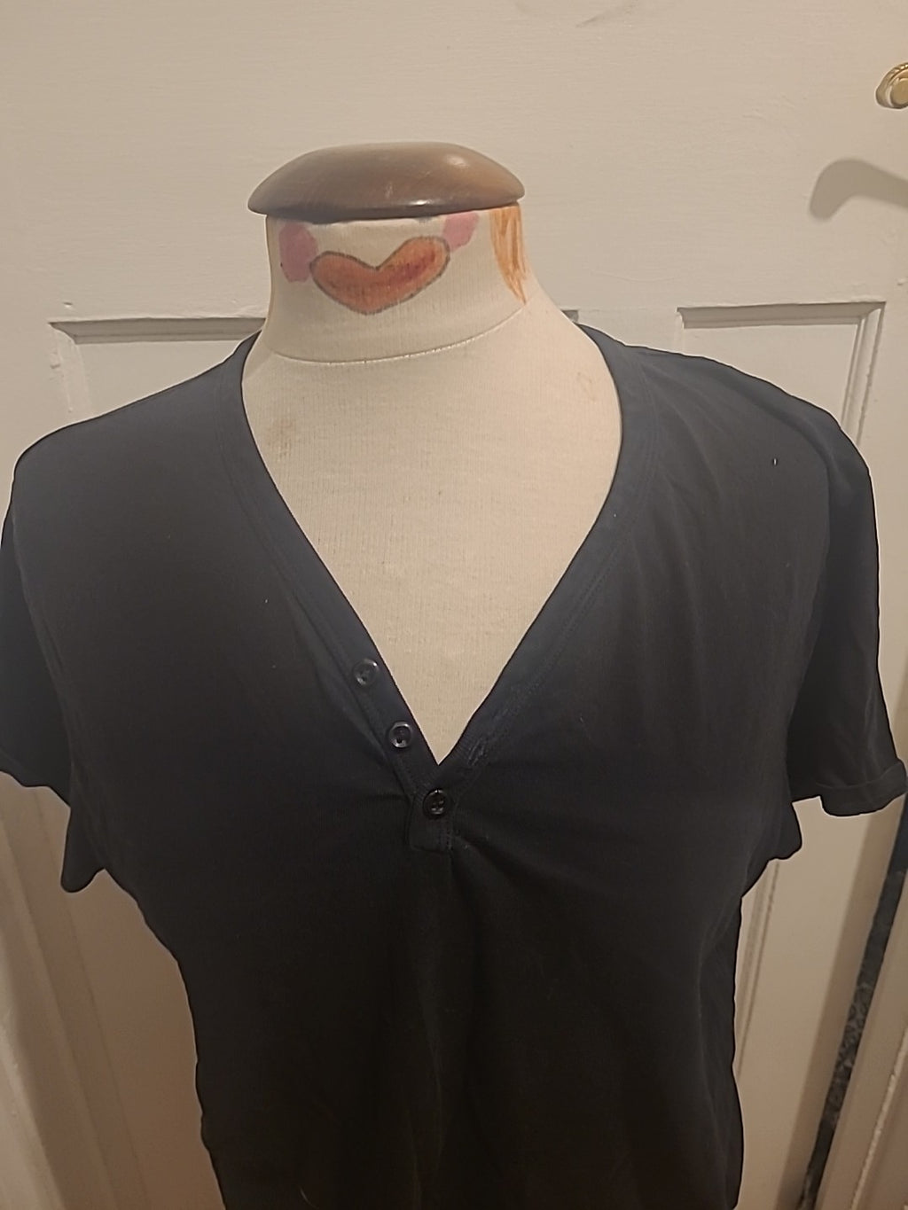 Mens Burton Size Large Black Short Sleeved Tshirt
