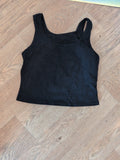 Shein Large Scoop Neck Sleeveless Top