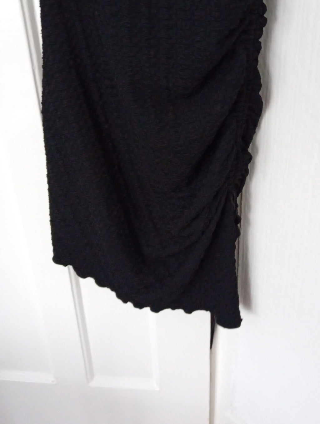 Ladies Black Short Bodycon Dress Strapless Size XS Shein