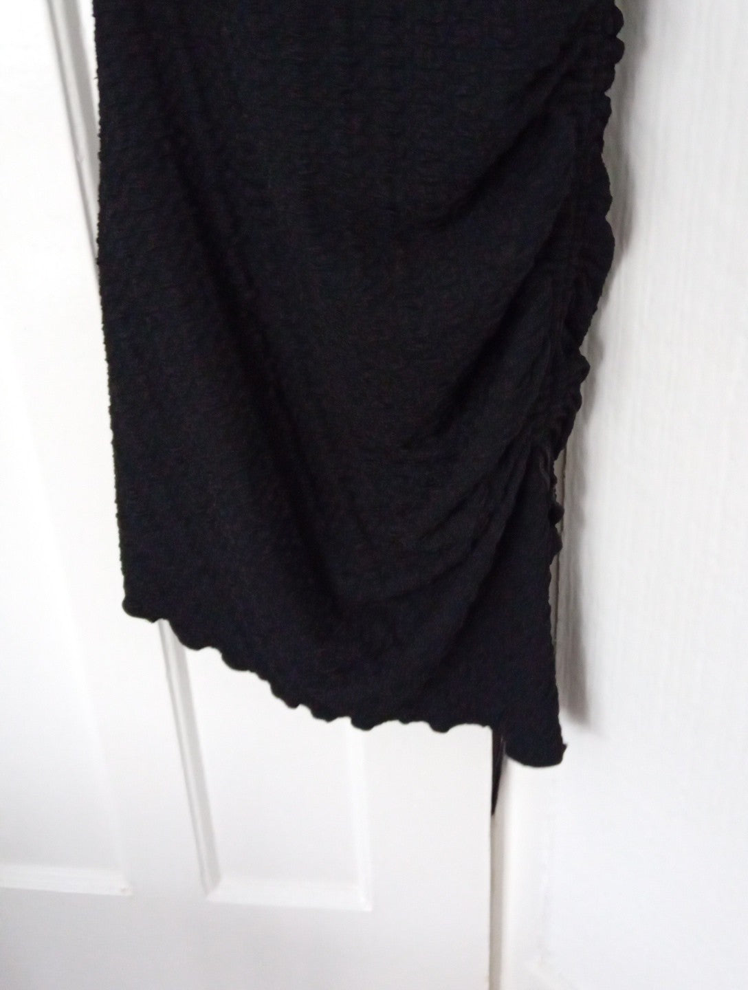 Ladies Black Short Bodycon Dress Strapless Size XS Shein
