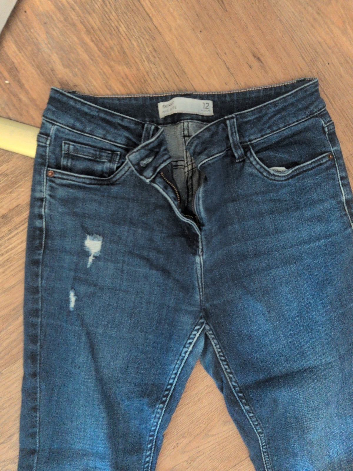 Next 12R Skinny Mid Rise Jeans