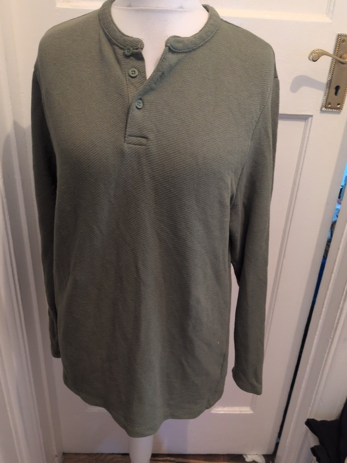 Primark XL Green Long Sleeve Top