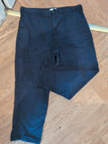 Ladies F&F Size 14R Dark Navy Trousers