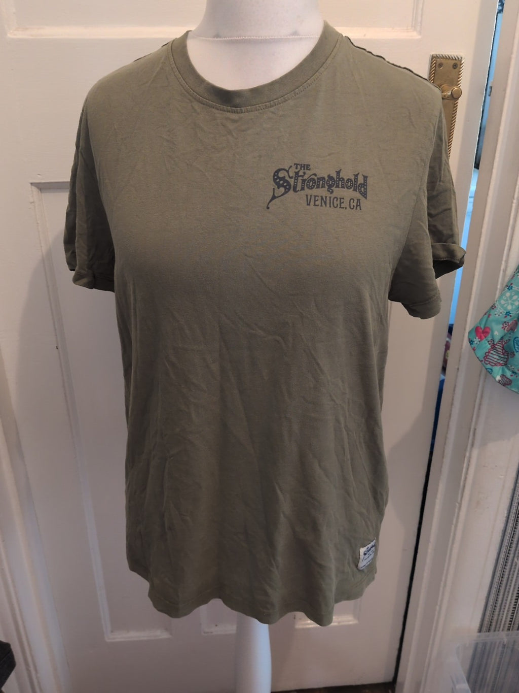 Primark Medium Stronghold Green Short Sleeve Print T-shirt